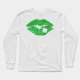 Kiss me Irish Long Sleeve T-Shirt
